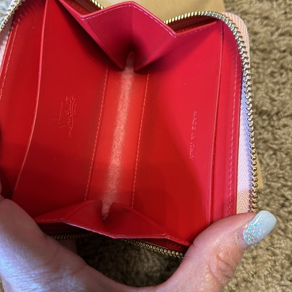 Christian Louboutin White Coin Purse - Picture 9 of 11